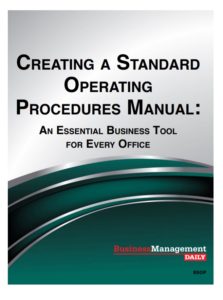 Operating Procedures Manual Template