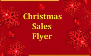 Christmas Sales Flyer Template